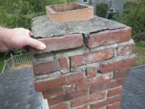 chimney mortar needs pointing