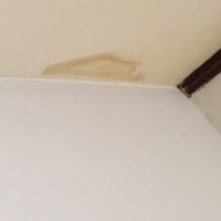 Ceiling stain